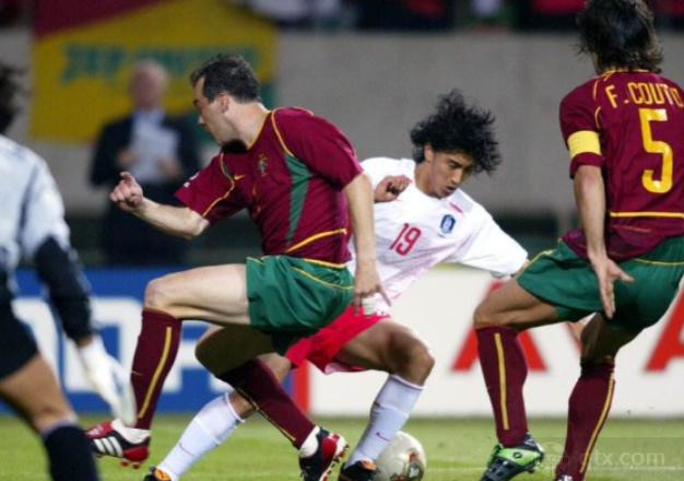 韓日世界杯韓國對陣葡萄牙