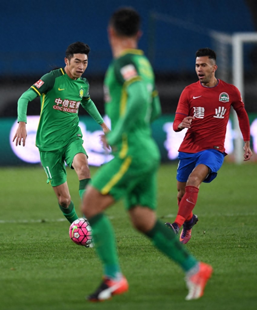 足球——中超：北京國安樂視對陣河南建業