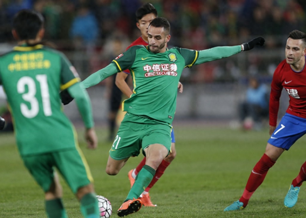 足球——中超：北京國安樂視對陣河南建業