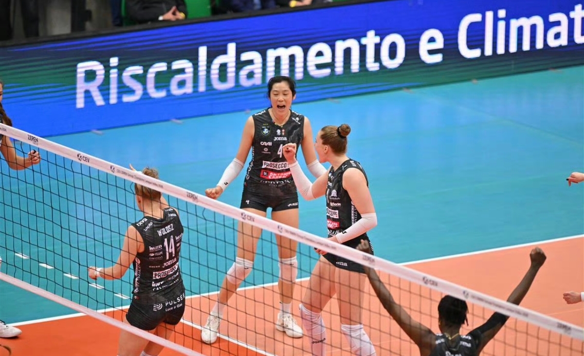 2026女排歐冠聯賽視頻_朱婷科內利亞諾五冠王歷程_朱婷歐冠聯賽表現