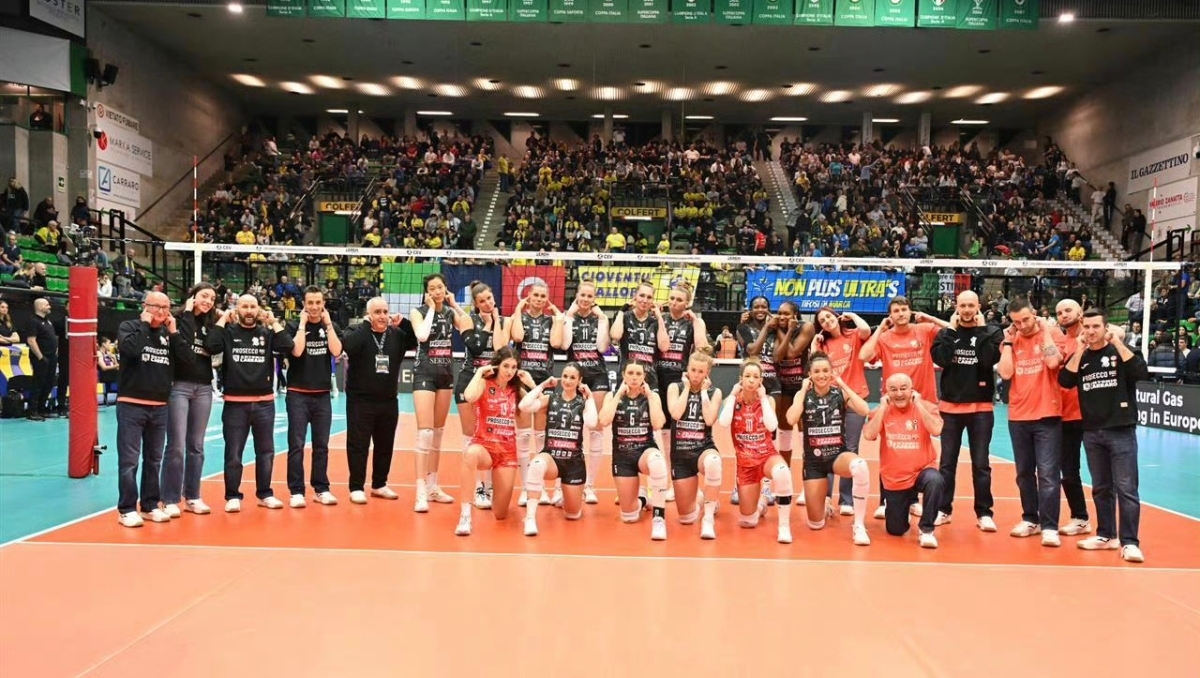 2026女排歐冠聯賽視頻_朱婷科內利亞諾五冠王歷程_朱婷歐冠聯賽表現