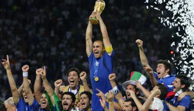 意大利歷屆世界杯成績 11次打入淘汰賽奪得4冠2亞