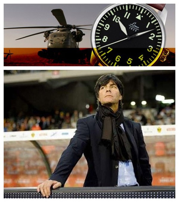 德國世界杯戰神們的德系腕表