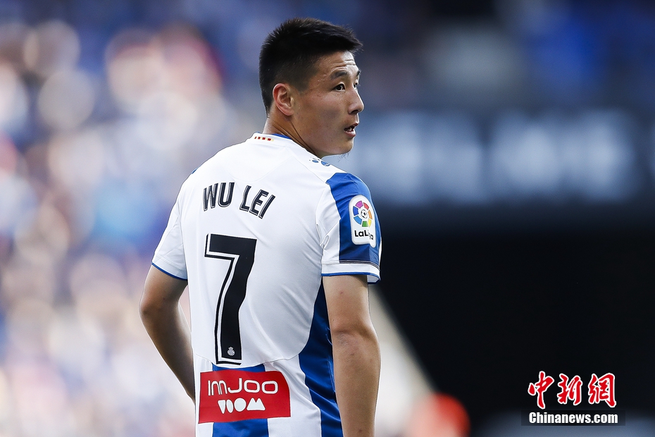 相比西甲時期，武磊的出場時間少了太多。