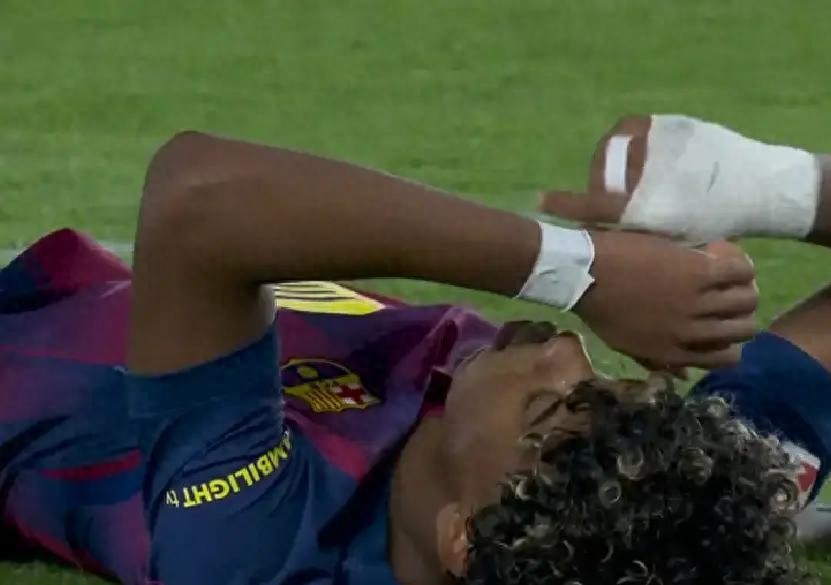 皇馬看到希望了！巴薩1-0領先9分，亞馬爾受傷離場，西甲爭冠生變