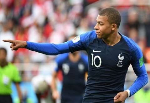 世界杯最年輕的進球球員 19歲法國小妖姆巴佩